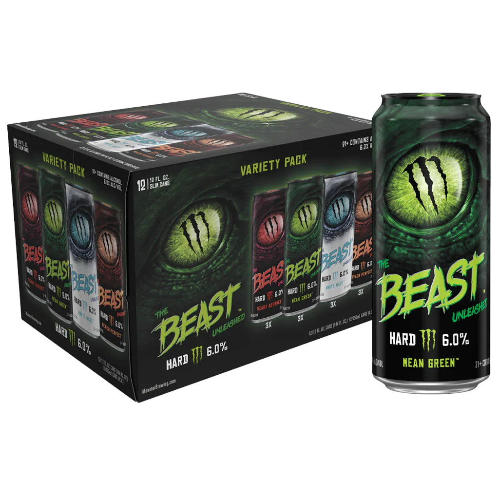 Monster Energy The Beast Variety Pack 1 6% (12x355ml
