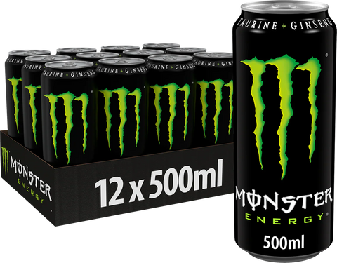 Monster Energy Original 12 x 500ml tray energiedrank