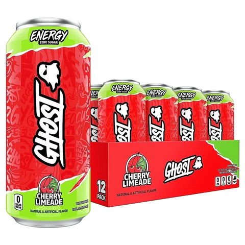 Ghost Energy Cherry Limeade 12 x 500ml tray energiedrank
