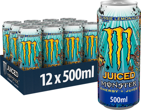 Monster Energy Aussie Lemonade (12 x 500ml)