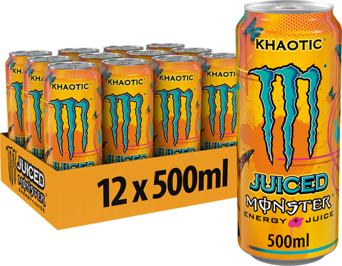 Monster Energy Khaotic (12 x 500ml)