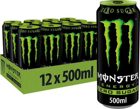 Monster Energy Original Zero Sugar (12 x 500ml)
