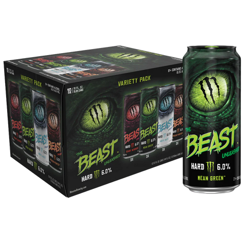 Monster Energy The Beast Variety Pack 1 6% (12x355ml)