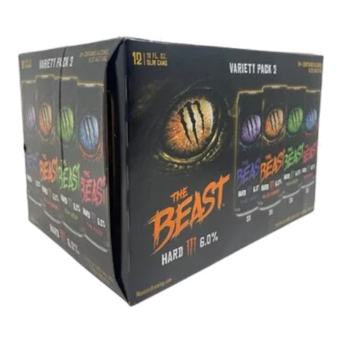 Monster Energy The Beast Variety Pack 2 energiedrank tray