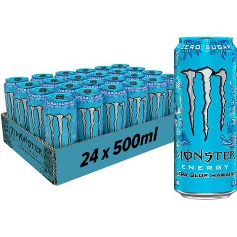 Monster Energy Ultra Blue Hawaiian 24 pack