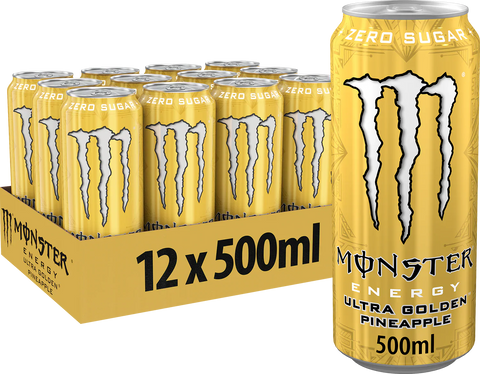 Monster Energy Ultra Golden Pineapple (12 x 500ml)